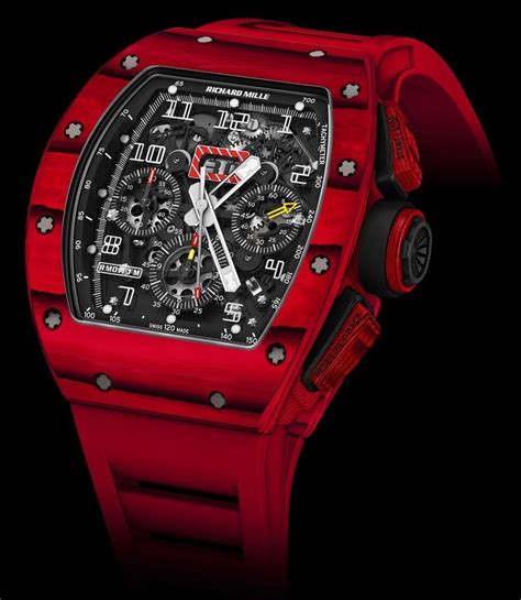 men's watch richard mille|Richard Mille red strap price.